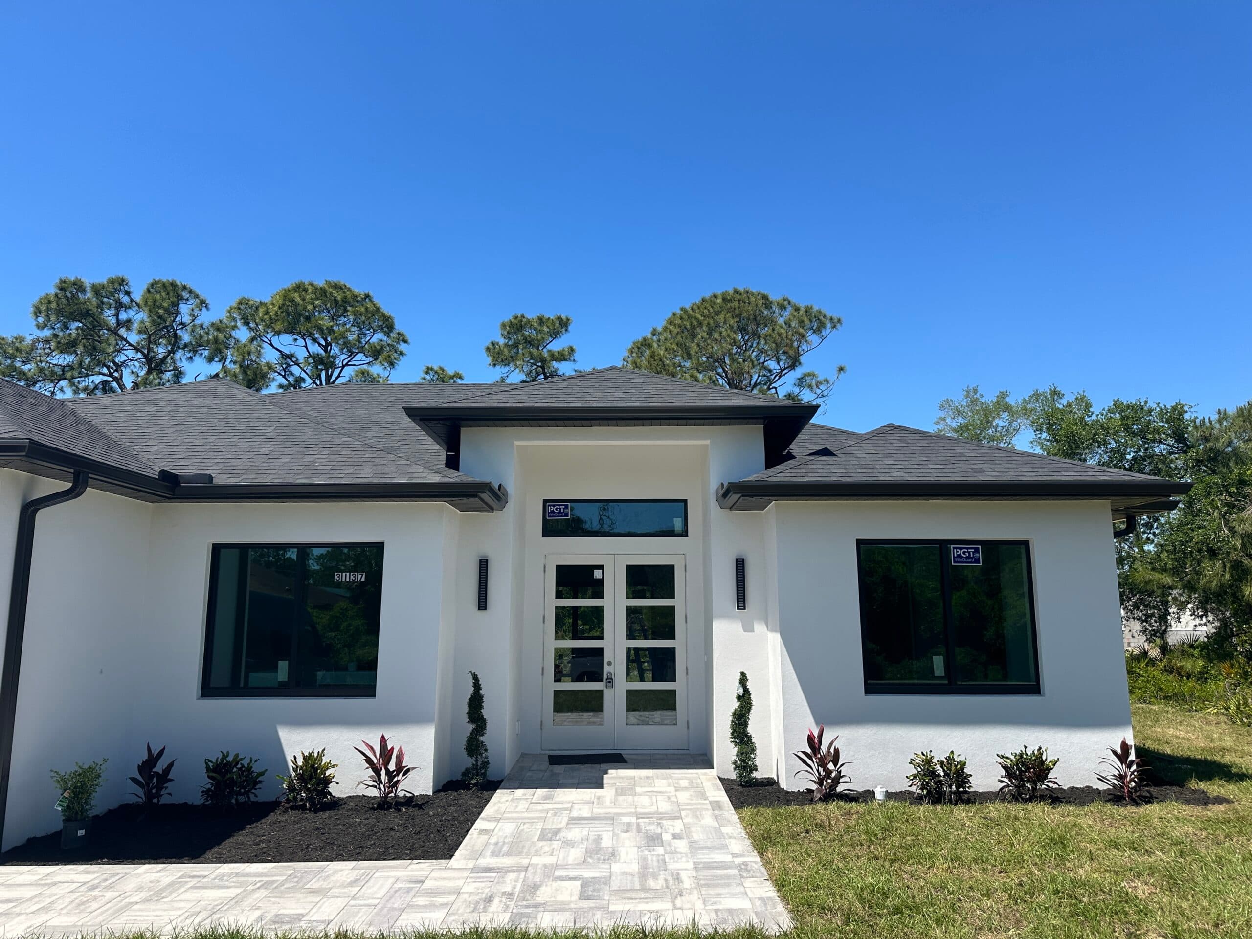 Fascia board replacement and gutter reinstallation on home in Nokomis FL