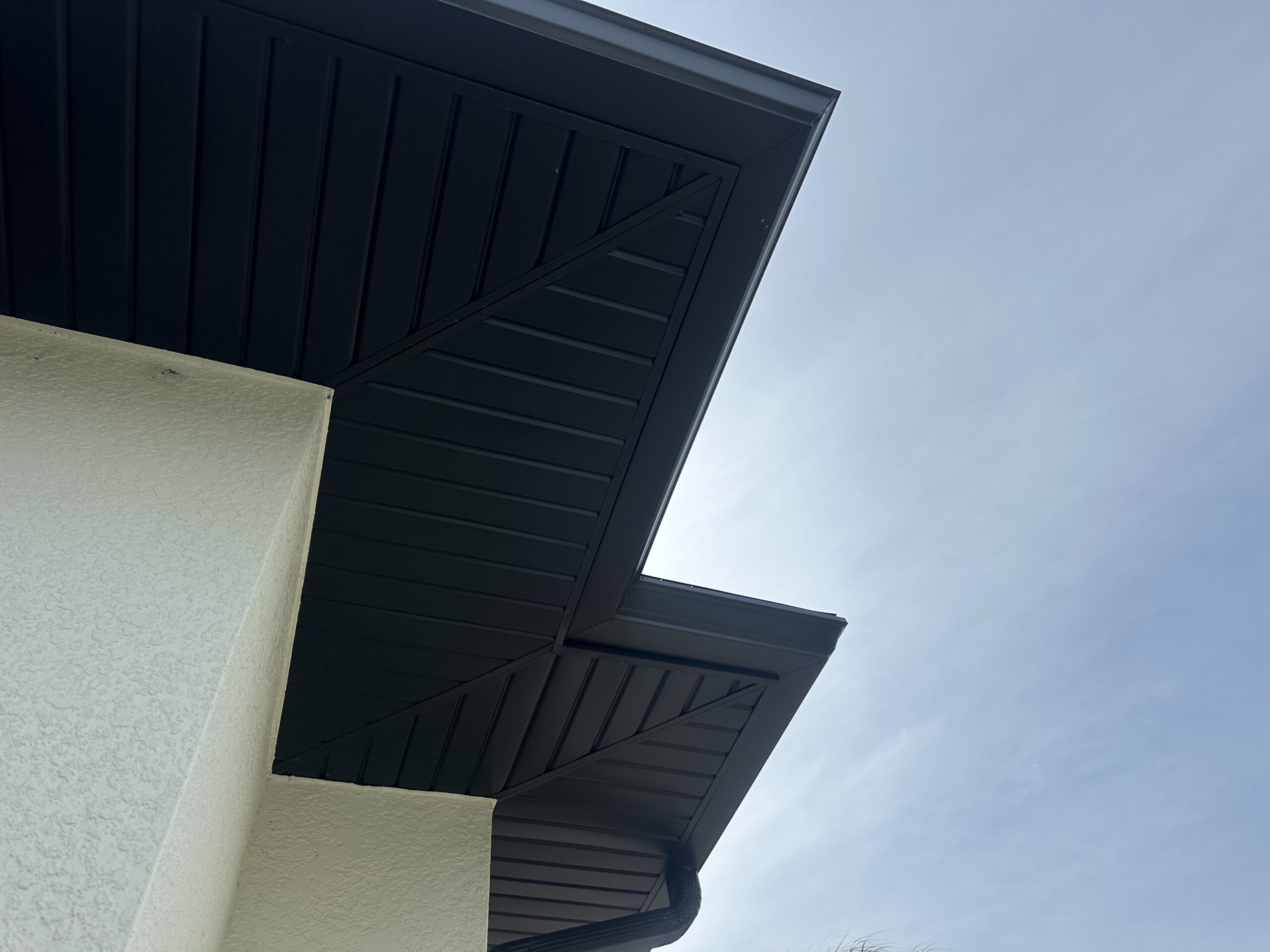 Gutter and soffit improvement project